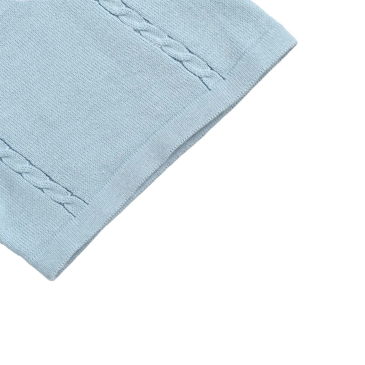 Louis Vuitton/Louis Vuitton 26ss badge embroidered knitted short sleeves